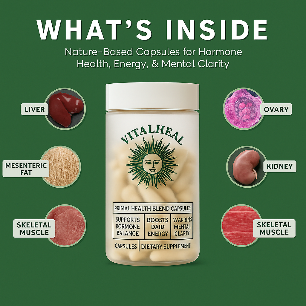 Primal Health Blend Capsules - Hormonal balance, Energy & Vitality