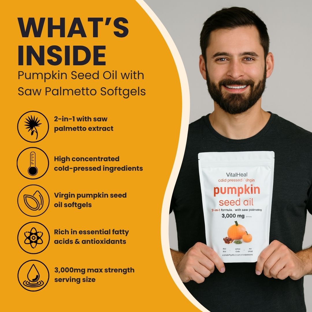 Pumpkin Seed Oil Softgels