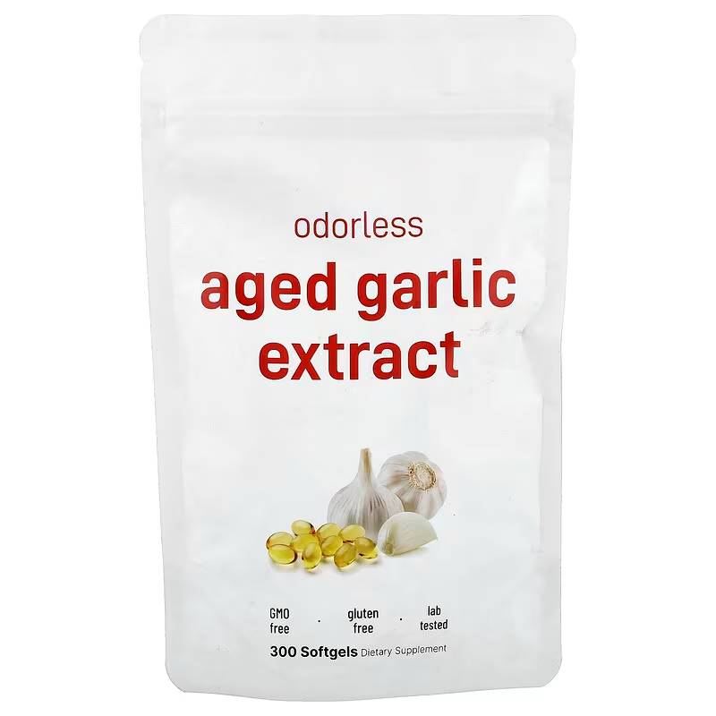 Aged Garlic Extract – Odorless High Potency