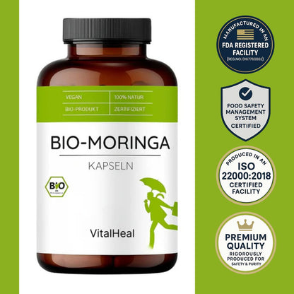 Bio Moringa Capsules – Moringa Leaf Powder for Daily Nutrition Support
