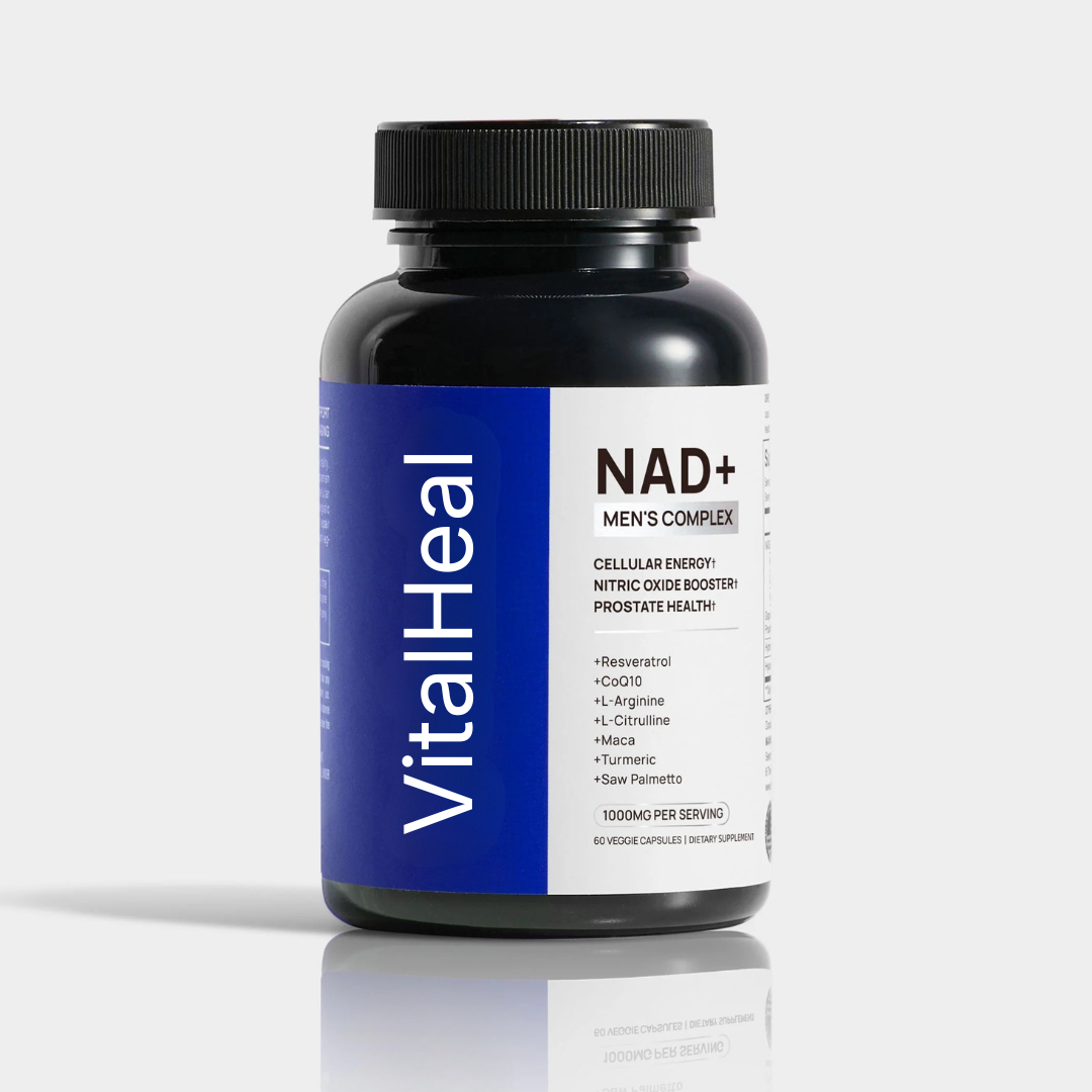 NAD+ Supplement for Men – Liposomal NAD+ for Energy, Circulation Support & Vitality