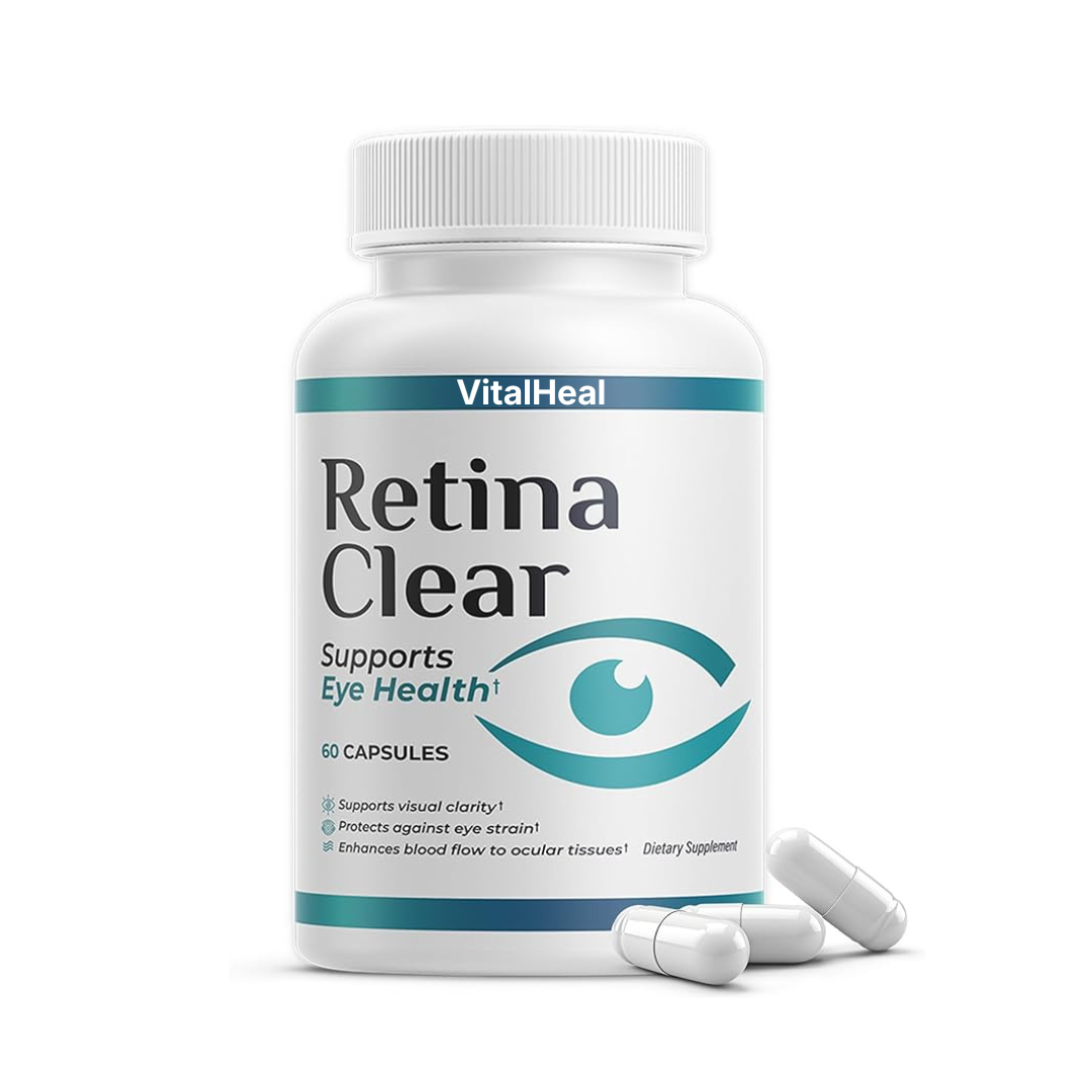 Eye Health Supplement with Lutein & Zeaxanthin – Retina Clear Vision Support Formula