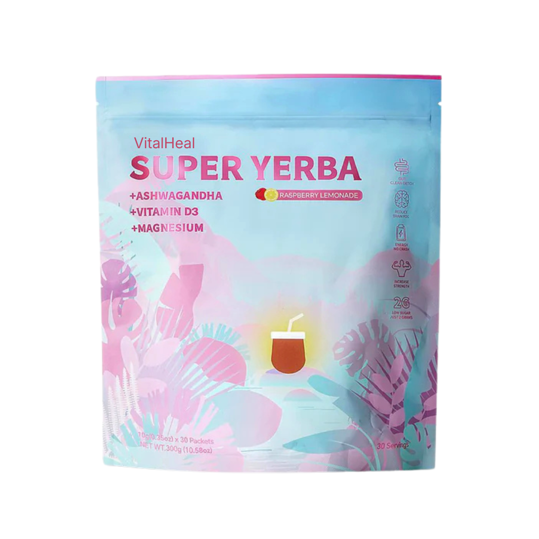 Super Yerba – Yerba Mate Instant Drink Powder for Energy, Focus & Gut Health