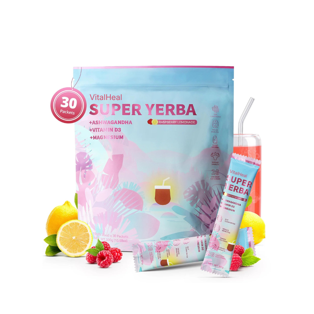 Super Yerba – Yerba Mate Instant Drink Powder for Energy, Focus & Gut Health