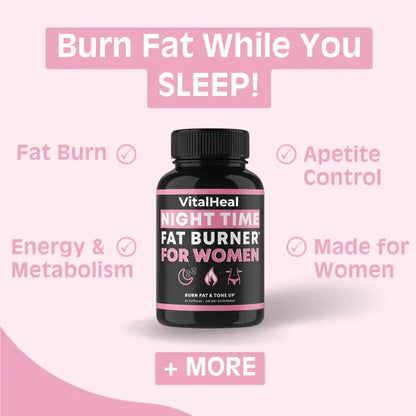 Vitalheal Nighttime Fat Burner for Women VitalHeal
