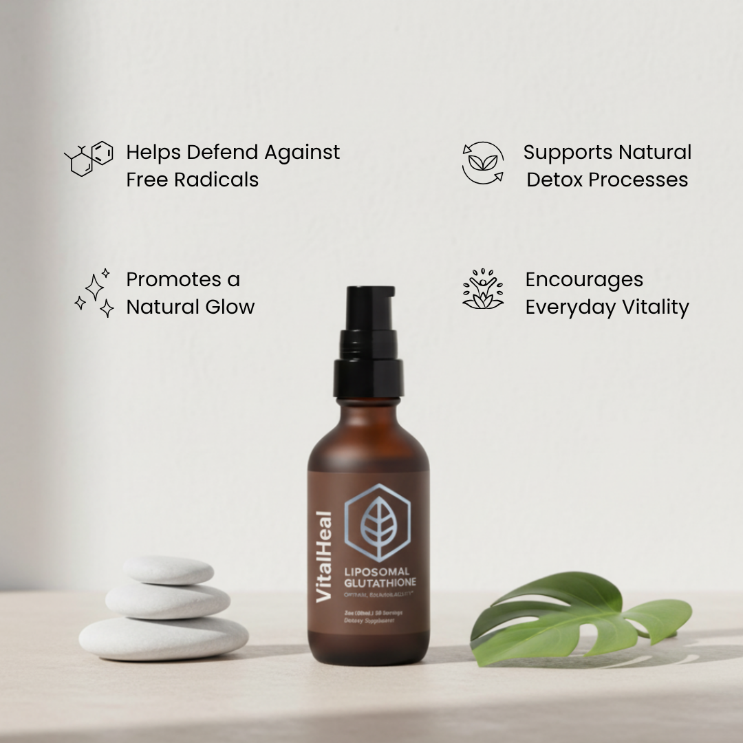 Liposomal Glutathione – Antioxidant Supplement for Cellular Health, Skin & Healthy Aging