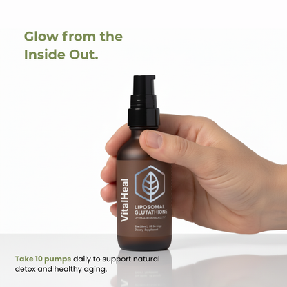 Liposomal Glutathione – Antioxidant Supplement for Cellular Health, Skin & Healthy Aging