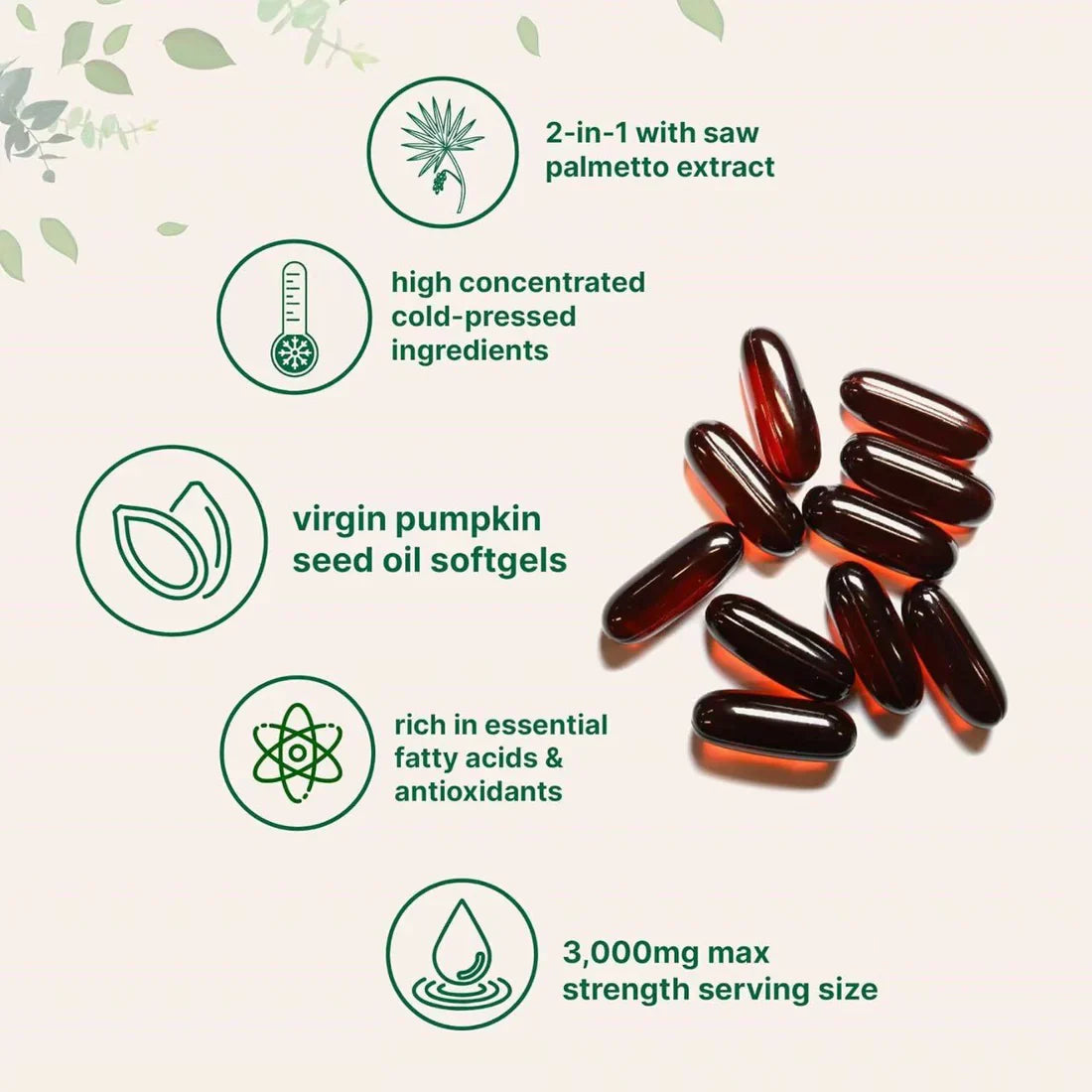 Pumpkin Seed Oil Softgels