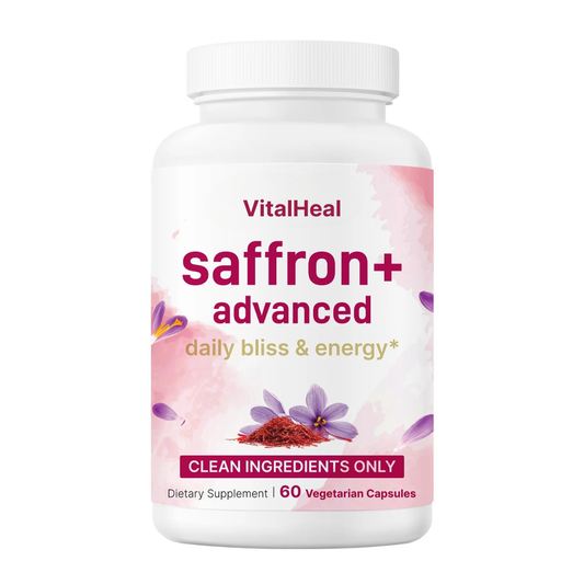 Saffron+ Advanced – 10-in-1 Saffron Complex for Daily Bliss, Mood & Energy