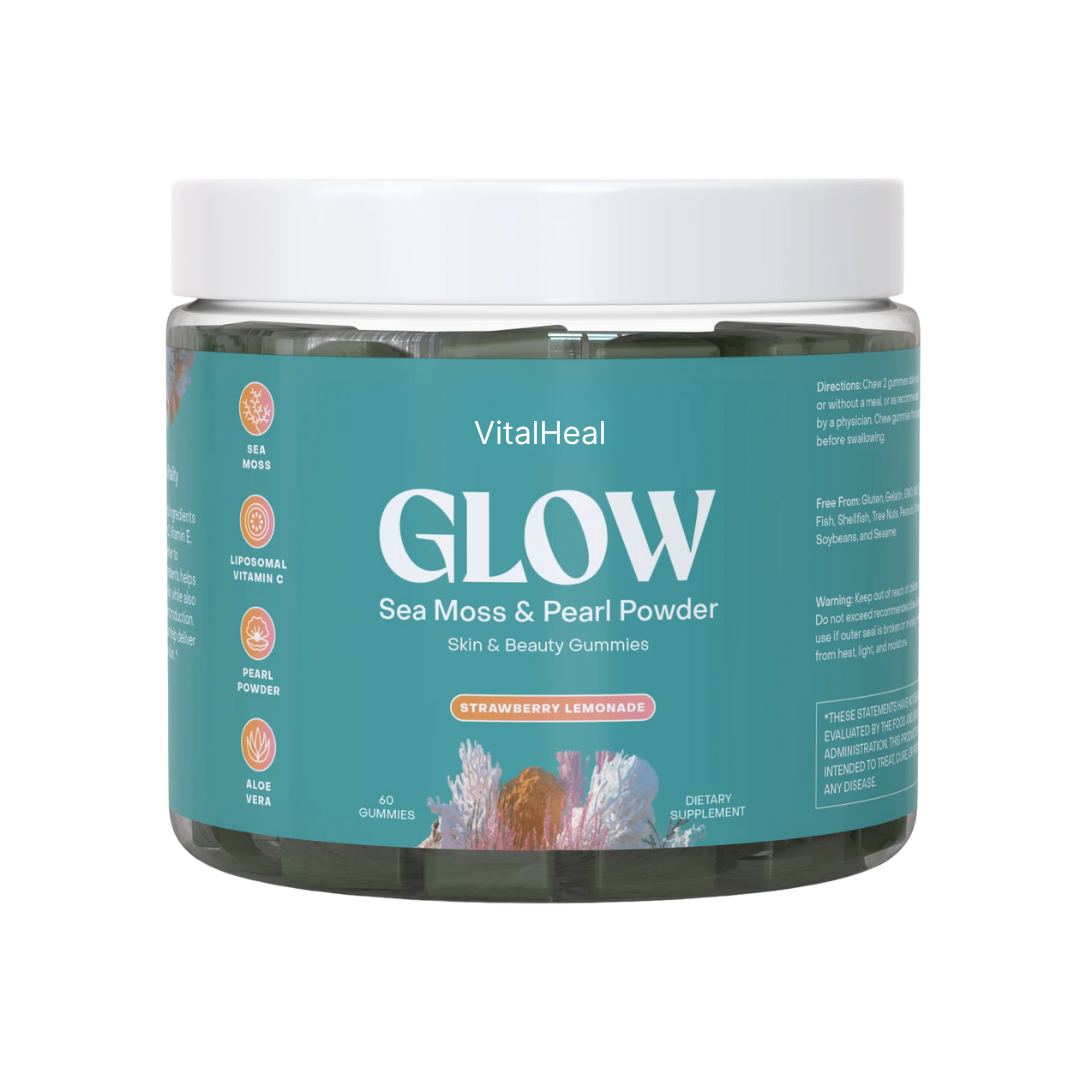Glow Sea Moss & Pearl Powder Gummies – Skin Support & Radiance