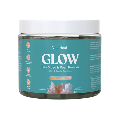 Glow Sea Moss & Pearl Powder Gummies – Skin Support & Radiance