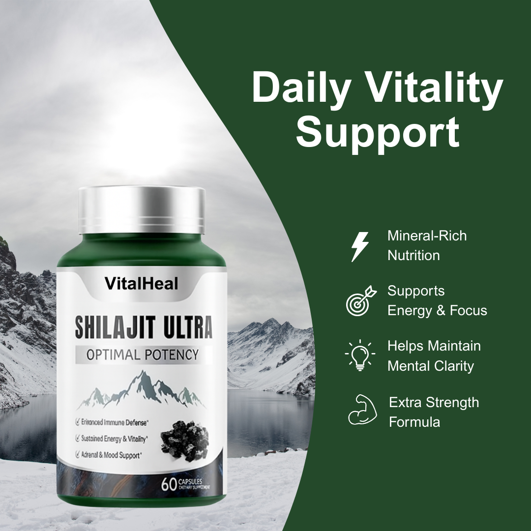 Shilajit Ultra – Optimal Potency Pure Himalayan Resin