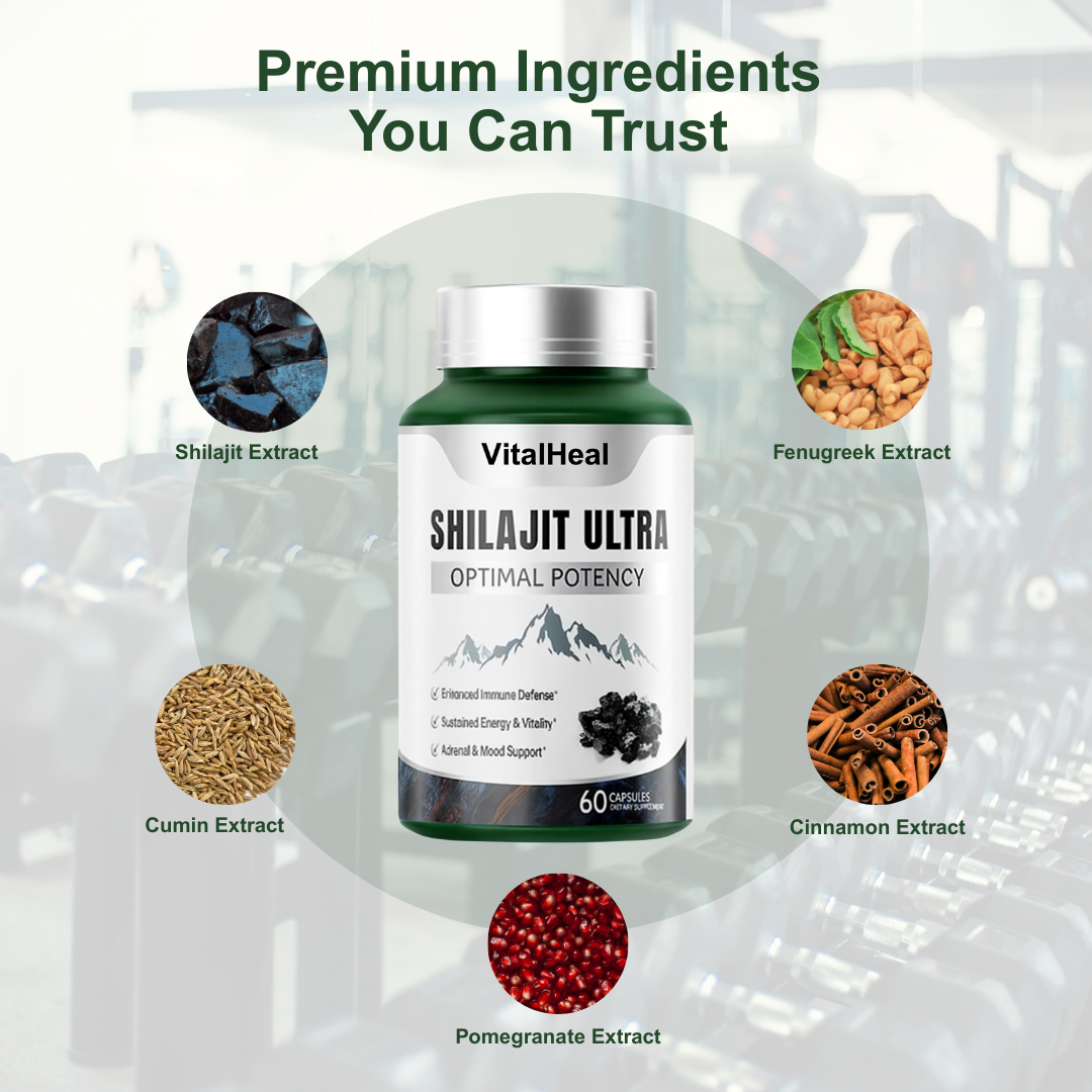 Shilajit Ultra – Optimal Potency Pure Himalayan Resin