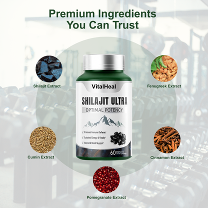 Shilajit Ultra – Optimal Potency Pure Himalayan Resin